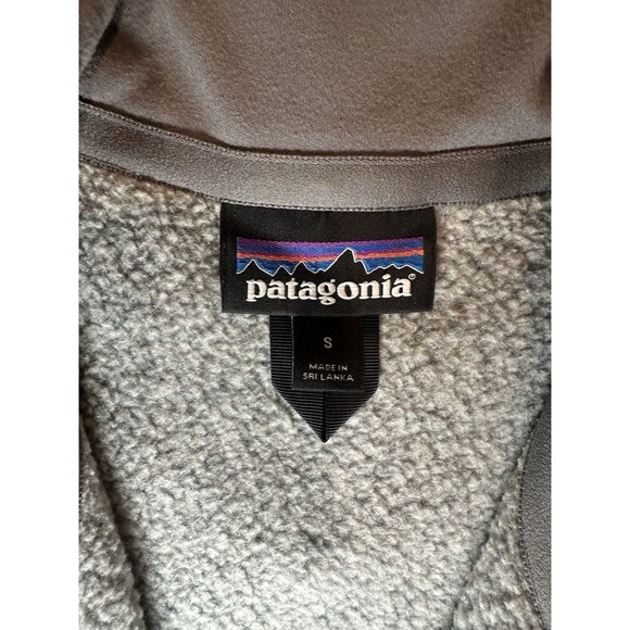 Patagonia Better Sweater Fleece Vest  Full Zip - Mens Small - Gray 25882sp20 - Picture 4 of 8
